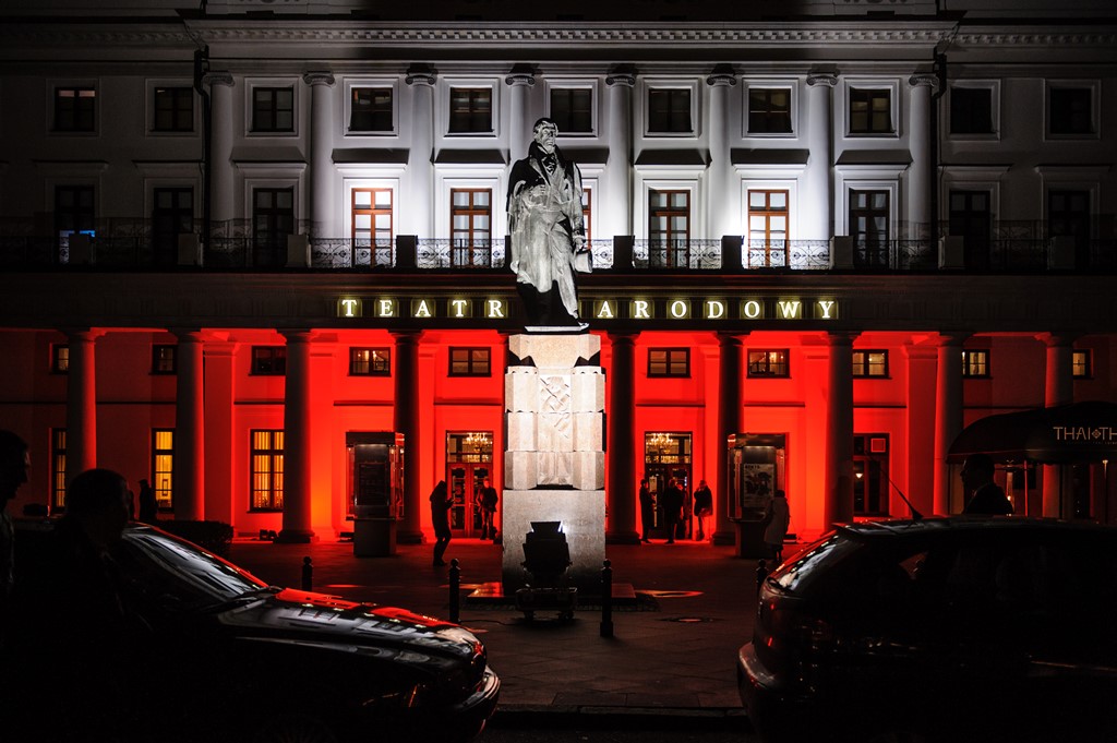 Teatr Narodowy w dniu 19 listopada 2015. Fot. Tomasz Urbanek / East News