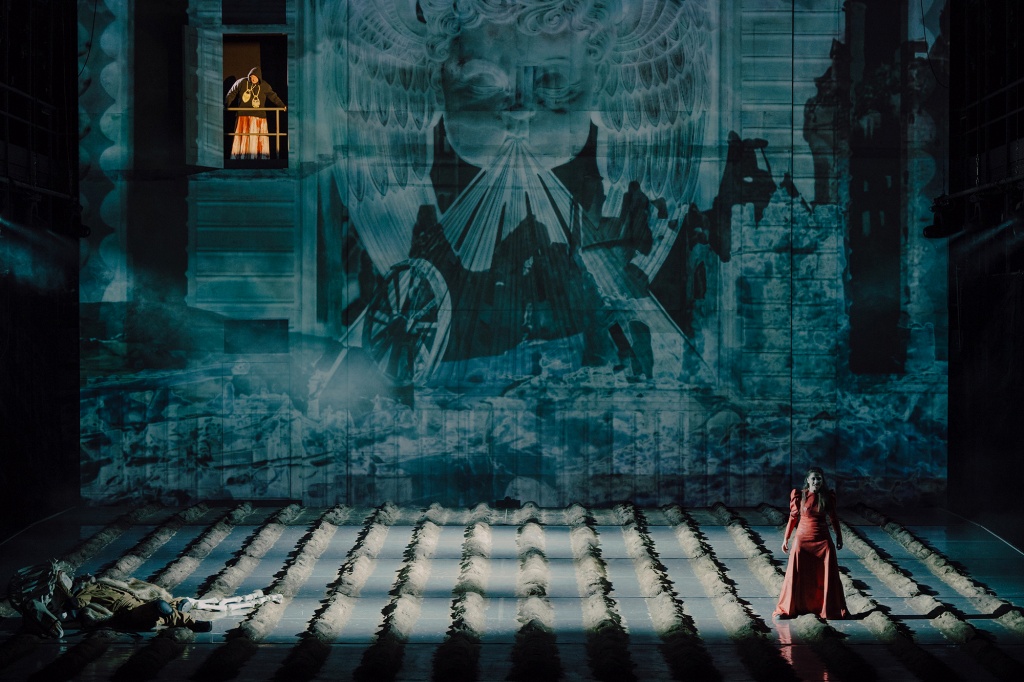 Karol Pocheć (Książę Józef), Cezary Kosiński (Mnich), Anna Grycewicz (Wita). Fot. Karolina Jóźwiak 