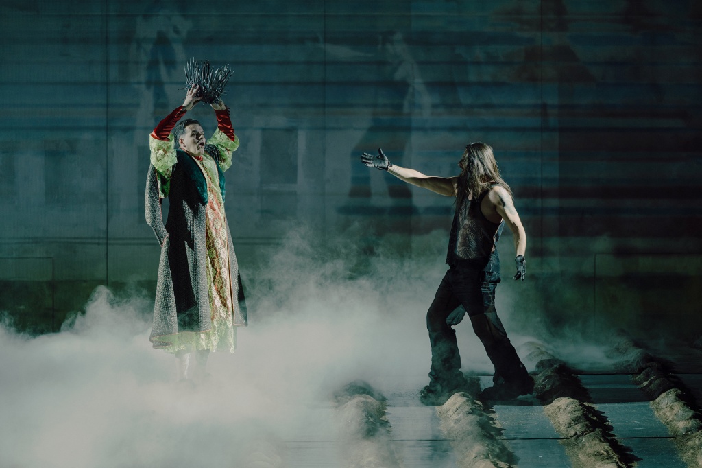 Robert Jarociński (Hetman Rzewuski), Adam Szczyszczaj (Wielki Kofta). Fot. Karolina Jóźwiak 